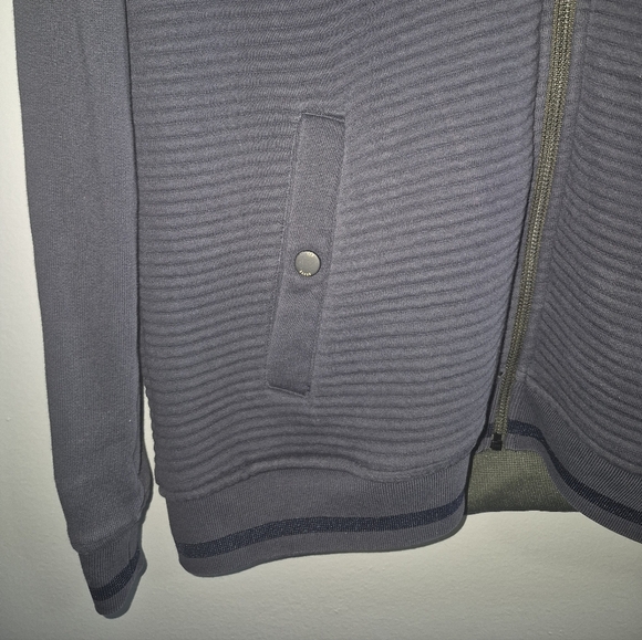 Ted Baker Navy Sardin Quilted Jacket Size 5 (XL) - Picture 4 of 10